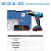 Dongcheng Cordless Electric Screwdriver Drill CN Plug (adapter Included)