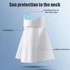 Anti UV Ice Silk Face Cover UPF 50+ Neck Wrap Cover Thin Face Sunscreen Veil  for Men Women