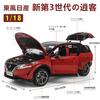 PAUDI MODEL 1/18 Scale Nissan Qashqai 2023 Red Finished Model