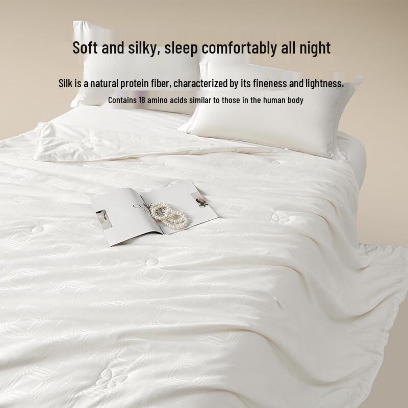 Beyond Home Textile Linlang All-Season Tussah Silk Quilt