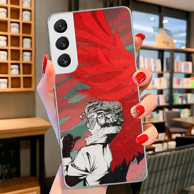 My Hero Hawks Cover Phone Case For Samsung Galaxy S26 S25 Edge S24 Ultra S23 S22 Plus S21 S20 FE Soft Fundas Shell Galaxy S25 S2