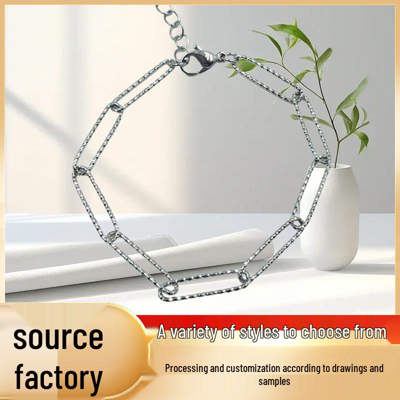 Женский серебряный браслет-кольцо: Летний нишевый дизайн, холодный стиль, сверкающие ручные украшения