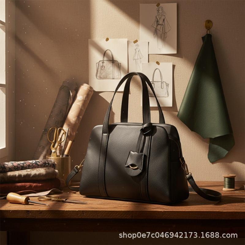 

Basic trapezoidal bag portable tote bag women s commuter new large-capacity shoulder messenger bag large bag
