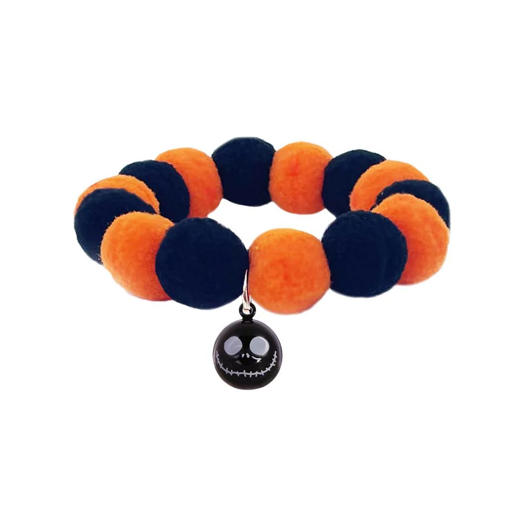 

Хэллоуин Питомец Помпон Ошейник Хэллоуин Тыква Кот Собака Ожерелье Собака Принадлежности Шарф Осенне-зимние сезоны Забавные Аксессуары