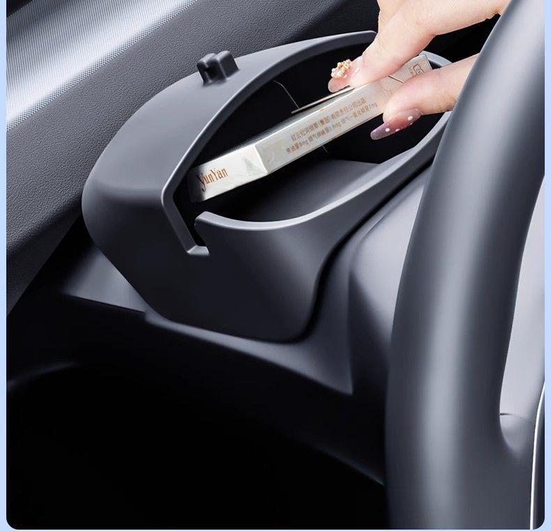 Verbessertes Brillenetui & Sonnenbrillenclip für Tesla Model 3 Innenzubehör.