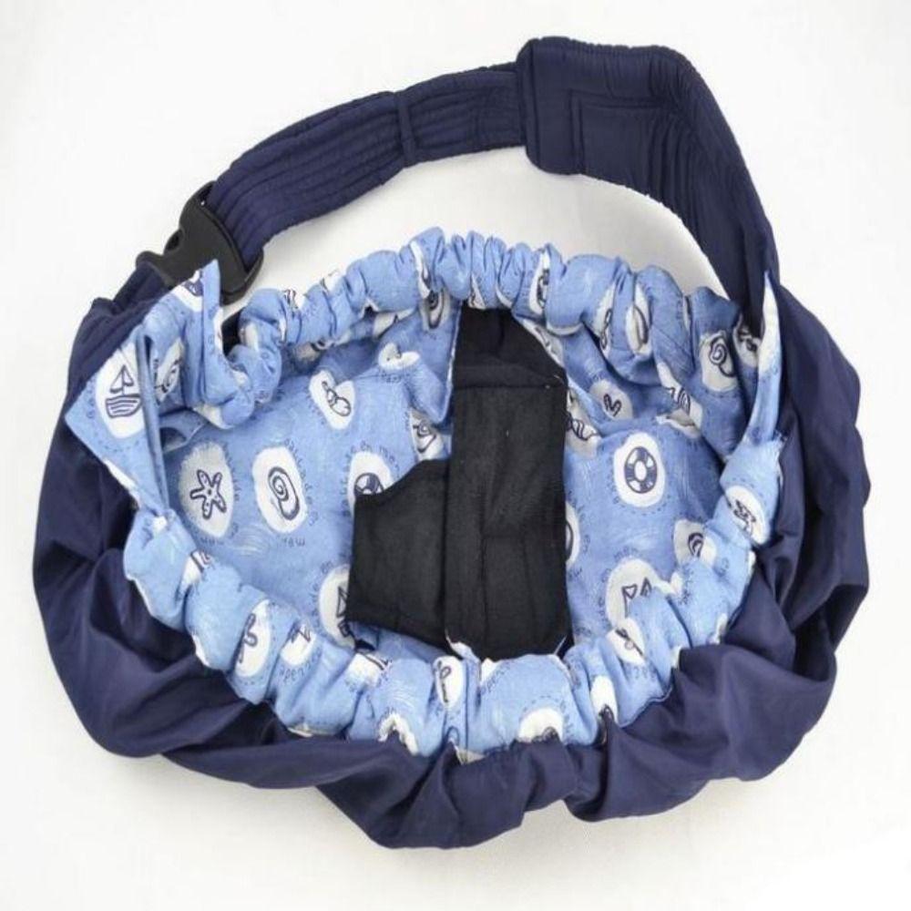One Shoulder Baby Sling Carrier Adjustable Infant Kangaroo Bag Safety Baby Carrier Swaddle Outdoor