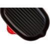 Le Creuset Signature Oval Grill Pan, 32 Cm, Cherry Red (20194320600422)