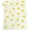 MORIPiLO Pokemon Towel Blanket Pikachu Monpoke Baby (Fluffy 100% Cotton Nap Blanket) 85x115cm Kids Infants Summer Quilt Washable Yellow