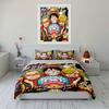 One Piece Anime Bedding Set Bedding Set (1 Duvet Cover, 2 Pillowcases, Duvet Not Included)