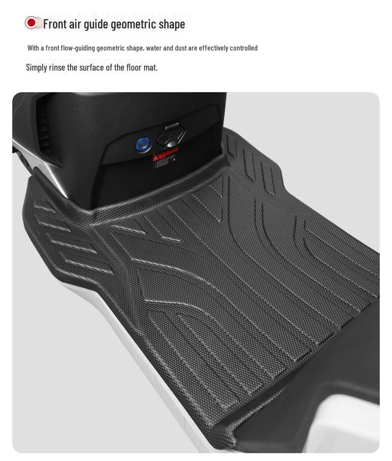 Ninebot Electric Scooter TPE Floor Mats - Full Coverage, Thickened for M95C, N370, F90, N85C, Q80C Models