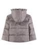 Girl's Grey Hooded Jacket Kanz