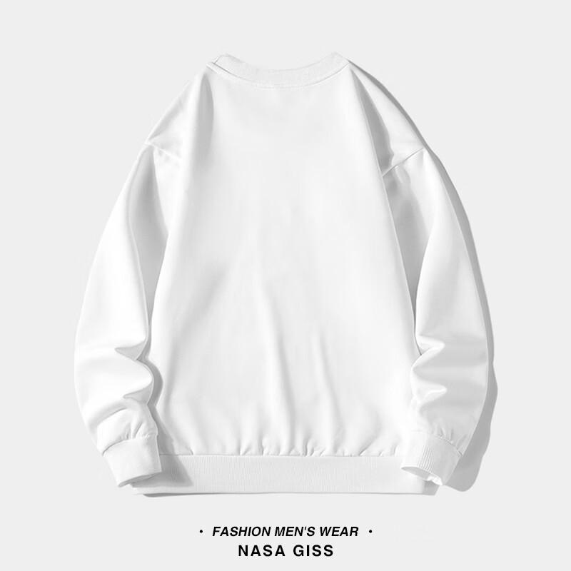 NASA GISS Men's Trendy Loose Fit Round Neck Sweatshirt