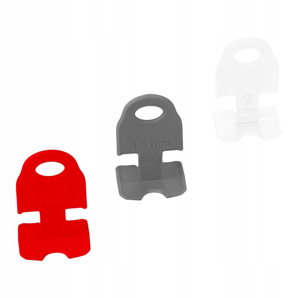 Tile leveling system clips no. 1 (pack of 100) 1.5mm Vorstahl