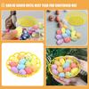 1Set Easter Egg Decor Foam Bamboo Lightweight Reusable Festival Party Photo Prop Room Office Bedroom Decoration DIY Easter Scene