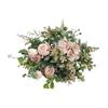 Flower Bud Small Fruit Combination Flower Simulation Flower Green Leaf Plant  Wedding Hand Home Decoration  Artificial Flower