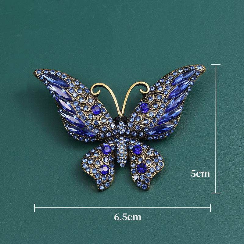 

Высококлассная универсальная брошь-бабочка для женщин – Элегантное украшение для костюма и выреза