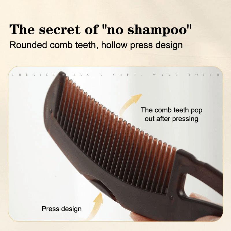 Soft Bristle Hair Washing Massage Comb Degreasing Dandruff Removal Household Scalp Cleaner for Shower Hair Care