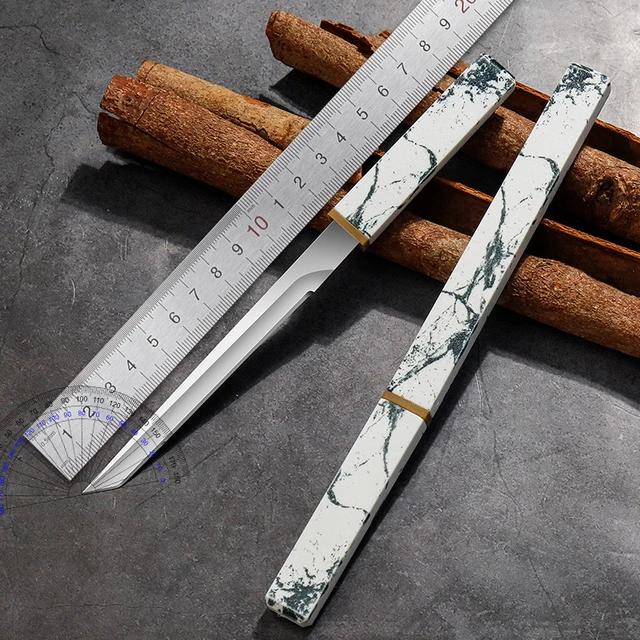 Utility Knife BBQ Fish Fruit Steak Knife Plastic Handle Kitchen Knives Sharp Bones Butcher Knife Chef Cleaver Meat