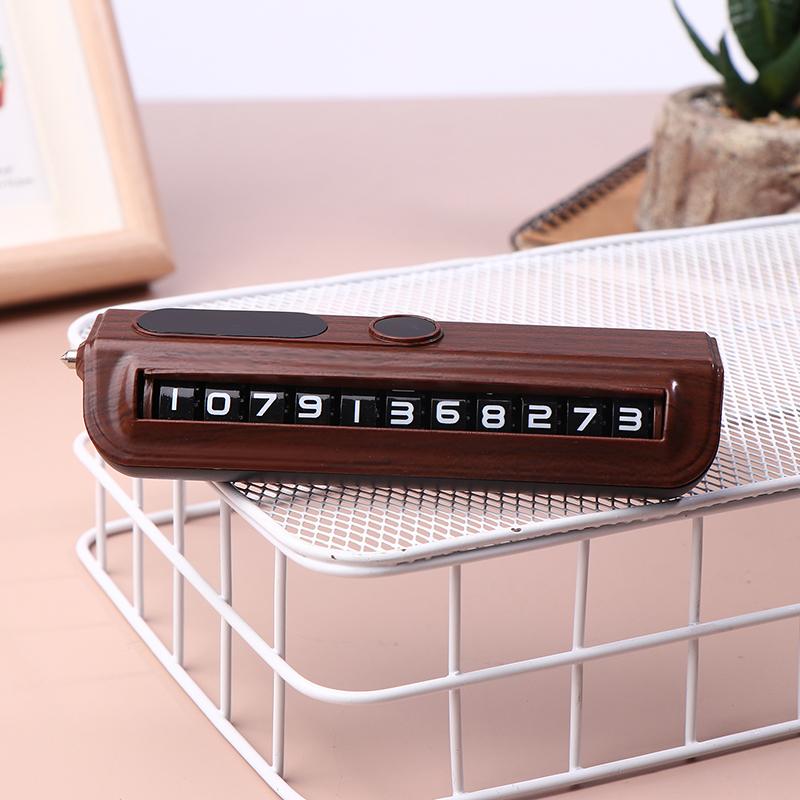 Temporary Parking Permit Car Phone Number Plate Lady Style Free Shipping Automobile Parts And Accessories