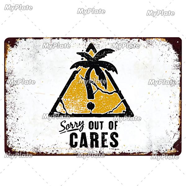 ATTENTION Sign Vintage Metal Sign Tin Sign Vintage  Decoration Plaque Home Wall Decor Bar Sign Home Decor Poster Custom