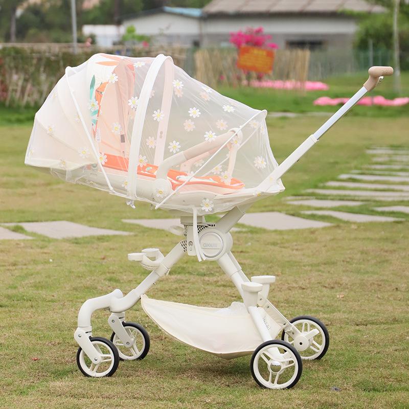 Kinderwagen Moskitonetz, Baby Lauflernhilfe, Vollständige Abdeckung Universal, Kinderwagen Mückenschutz, Zubehör Universal