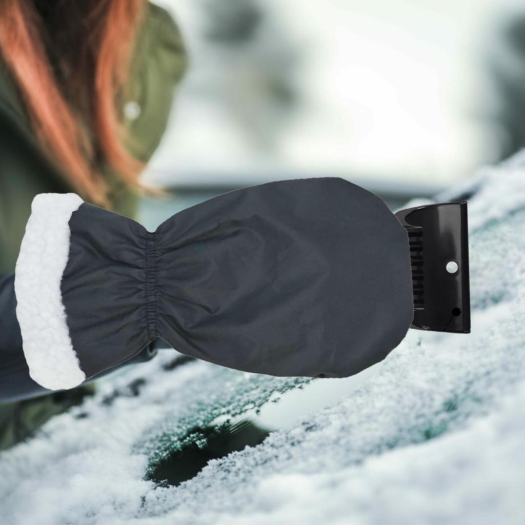 Car Ice Scraper Warm Waterproof Shovel Winter Car Windshield Snow Ice Brush For SUV Truck Sedan Scooter Vehicle RV Roof Road