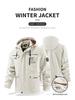 Men's Spring/Autumn European & American Casual Workwear Jacket: Loose Fashion Trench Coat