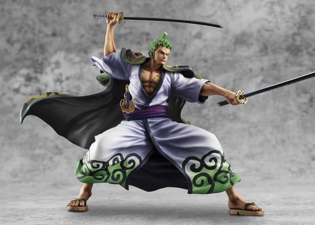 Megahouse Portrait of Pirates ONE PIECE "Warriors Alliance" ZORO JURO (Repeat)
