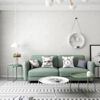 40cm Simple Pure Color Silk Self-adhesive Wallpaper PVC Living Room Bedroom Background Wall Waterproof Decoration Wall Stickers