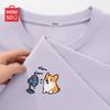 MINISO Men's Casual Pure Cotton Short-Sleeve T-Shirt