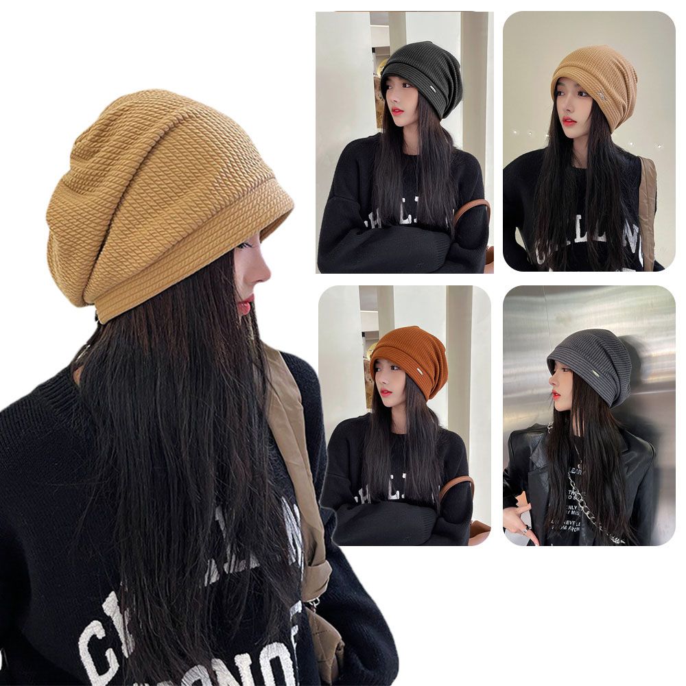 

4 Colors Woman/Men Solid Cute Winter Autumn Hats Knitted Beanies Female Beanie Caps Warmer Bonnet
