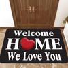 1PC Welcome Home Charactor Door Mats Kitchen Rugs Non-Slip Pop Design Bedroom Rugs Bath Mat Carpet for Home Sink Laundry Decor