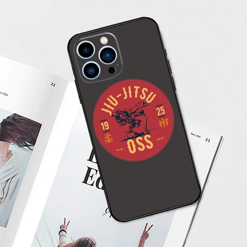 Judo BJJ Jiu Jitsu Case For iPhone 17 Pro Max 11 14 15 16 Pro Max 12 13 mini 16 Plus 16e 17 Air Phone Cover