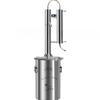 Large Capacity Copper Distiller DIY Pure Dew Essential Oil Distillation Barrel Small Household Brewing Equipment