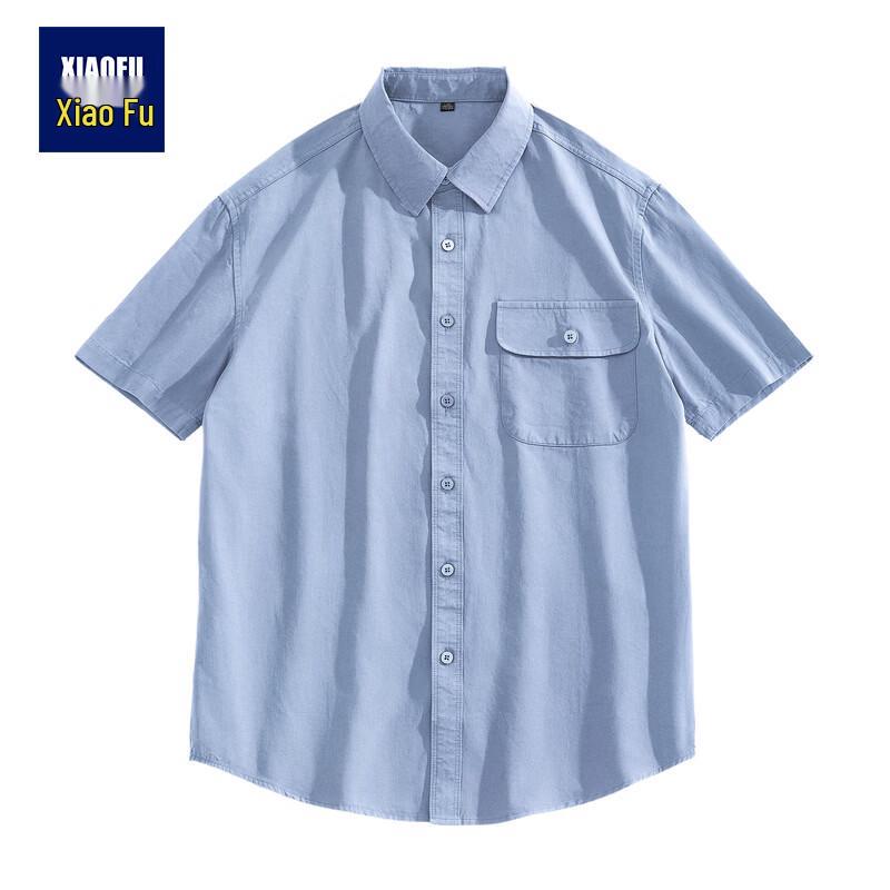 Men s Cotton Workwear Short Sleeve Shirt 2XL
