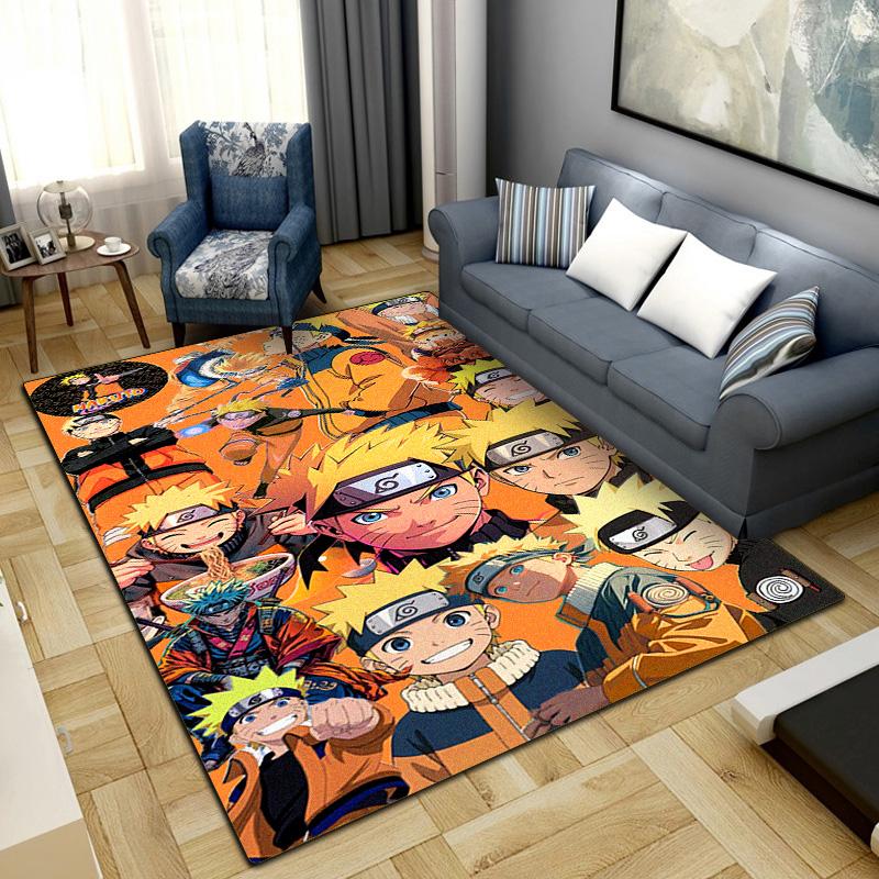 Anime-Naruto Area Carpet for Living Room Bedroom Home Decor Cool Movie Mat Floor Mat -51