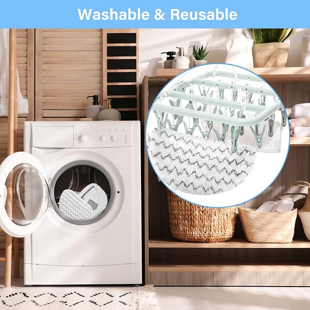 T02C!Replacement Parts Mop Pad Compatible For Bissell 1940 1440 Powerfresh Steam Mop Accessories Mop Cloth Pad
