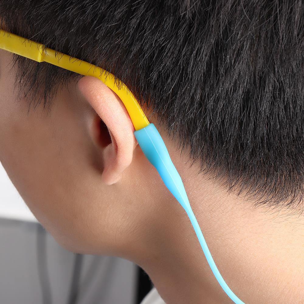1PC Hot Eyeglasses Straps Elastic Silicone Sunglasses Chain Sports Anti-Slip String Glasses Ropes Band Cord Holder Candy Color