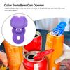 6pcs Plastic Can Opener with Hole Plastic Drink Opener  Drink Beer Cola Beverage Bottle
