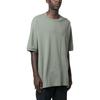 Y-3 Solid Color Crew Neck Pocket Loose T-Shirt Men Tops Gray-Green IP7945