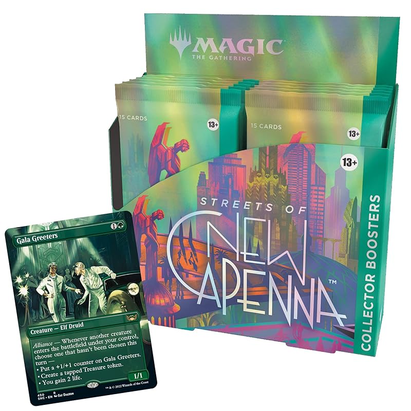 

magic: the gathering New Kapena Street Corner Collector Booster English version BOX C95190000 MTG Trading card wizards of the coast