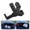 Interior Rear Trunk Grocery Bag Hook Aluminium Alloy Replacement for Tesla Model 3 2018‑2021Black