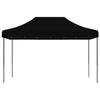 VidaXL Tente de réception pliable escamotable noir 440x292x315 cm, tente, tente à auvent, auvent de gazebo, tente gazebo, 4004966