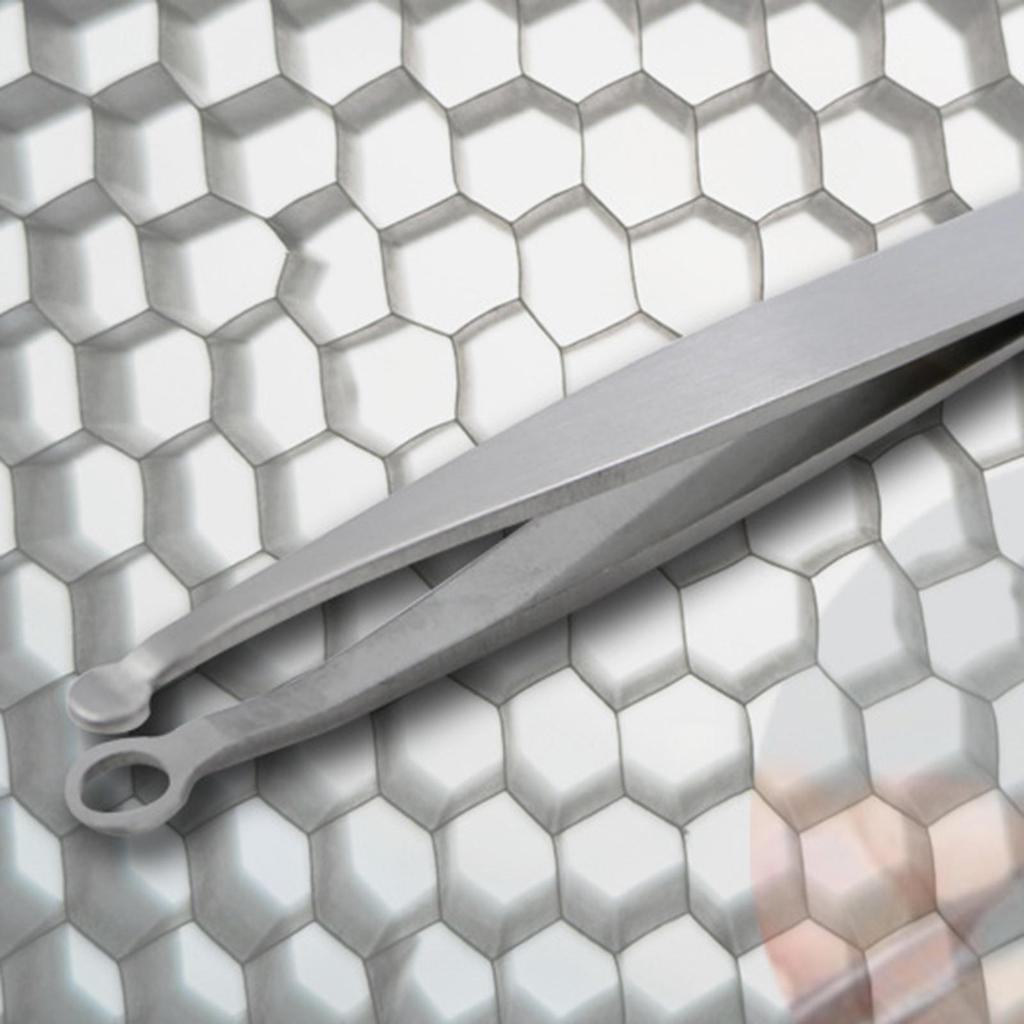 Stainless Steel Nose Hair Trimming Tweezers Efficient Shaving Trimmer for Nose Hair Removal