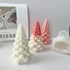 Conical Shaped Soap Mold Bubble Tip Christmas Tree Candle Mold Party Decoration   Scented