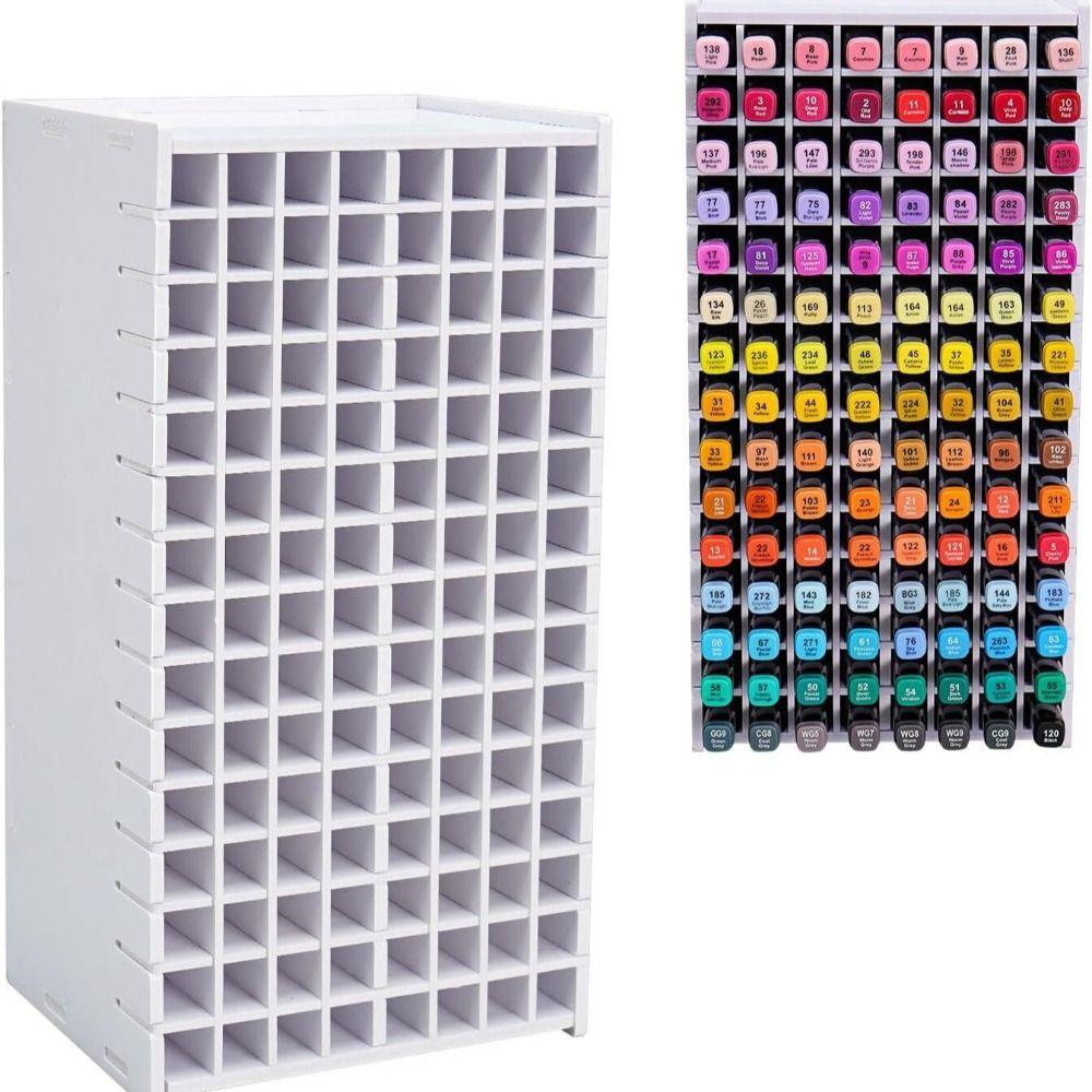 Stationery Store Desktop Marker Organizer Large Capacity Colored Pencil Holder Desktop Use
