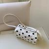One Shoulder Messenger Bag Polka Dot Exquisite Underarm Women's Pillow Versatile Summer Bag Fashionable Messenger Bag Light