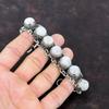 Rainbow Moonstone Bracelet 925 Sterling Silver Bracelet Adjustable Chain Bracelet Handmade Gemstone Jewelry Gift For Mother Vintage Bracelet