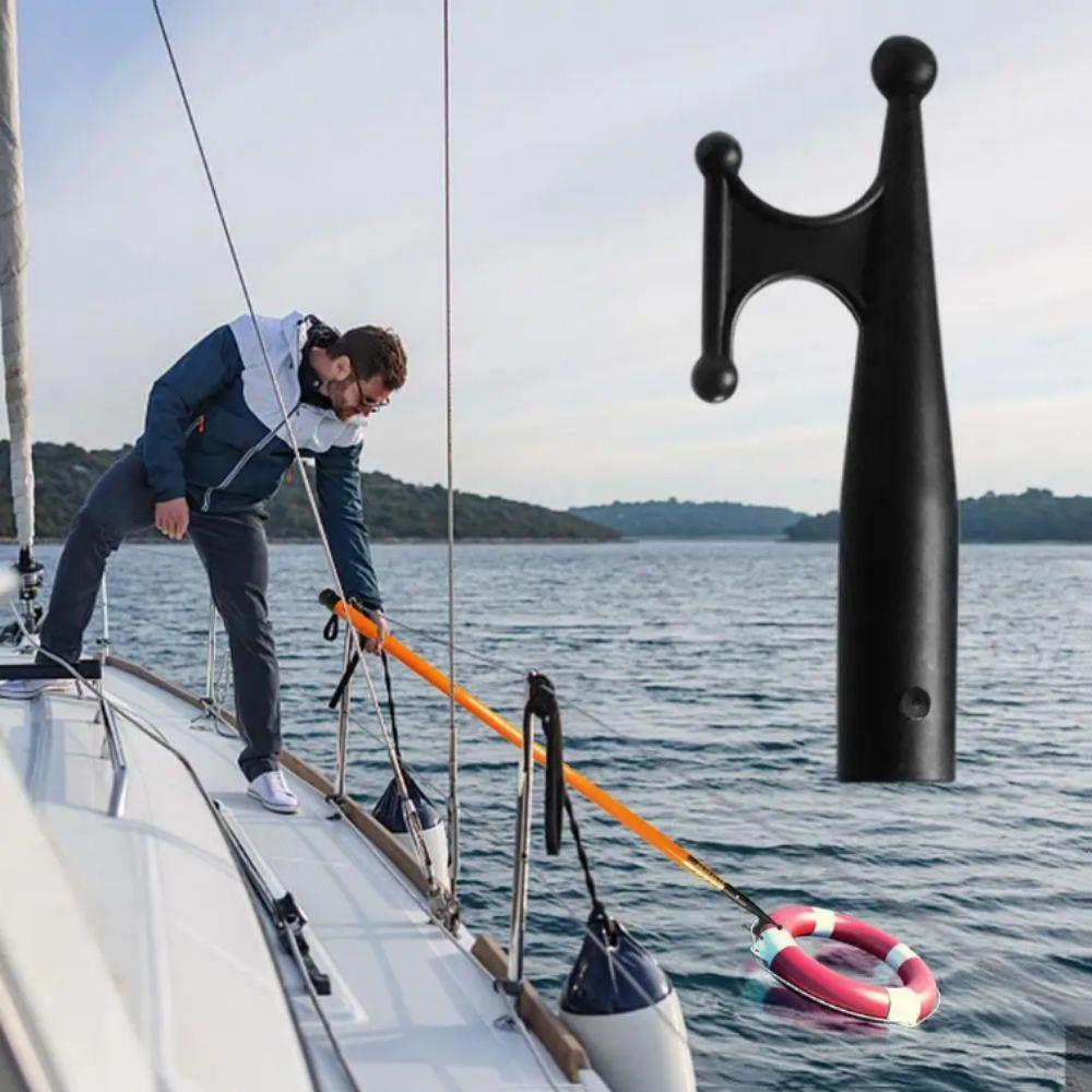 Telescoping Design Nylon Boat Hook Nylon Material Boat Hook End Durable Boat Hook  Sailing