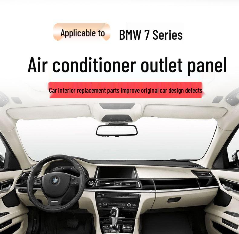 Compatible Air Conditioning Vent Panel Frame for BMW 7 Series F01/F02 Rear Row